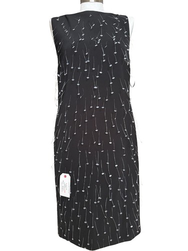 Abito donna smanicato nero