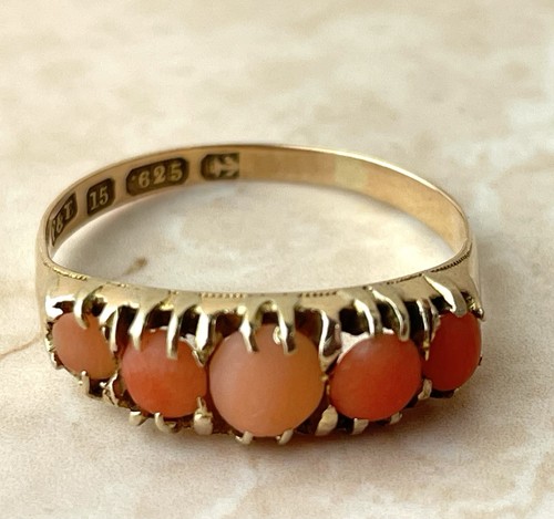 Anello antico cabochon oro - anello,