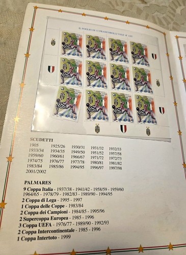 Folder 2002 juventus campione - folder,