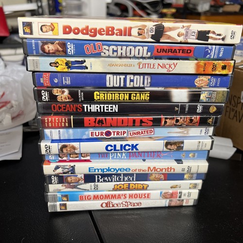 Comedy dvd lot - lot, (14)dodgeball