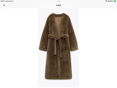Cappotto pelliccia sintetica