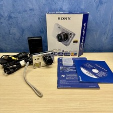 Sony Fotocamera Digitale Cyber-shot DSC-W130 8.1MP Silver Tested Complete In Box