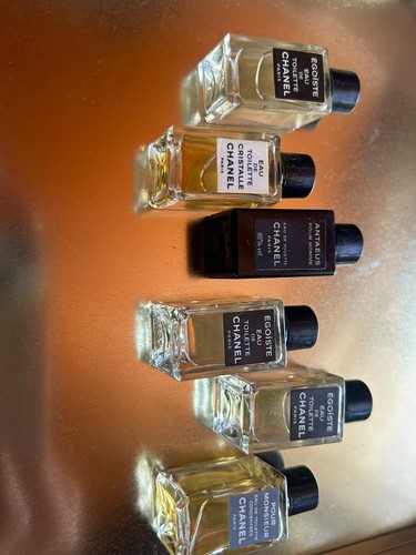 Lotto miniature chanel uomo - lotto,