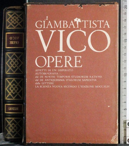 Opere giambattista vico - opere.,