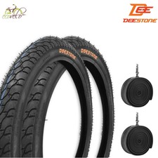 2 COPERTONI 24 X 1.75 DEESTONE SLICK Mtb + 2 CAMERAE BICI 24"