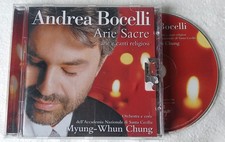 ANDREA BOCELLI Arie Sacre (1999) CD, Album - Sugarmusic Lusitana Lda – 464 444-2