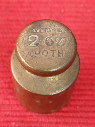 Antique 2oz avery apoth - antique,