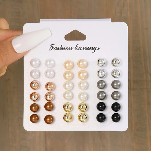 Set orecchini perle - , pezzi