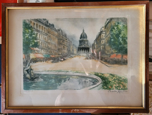 Parigi anni paesaggio - '50,
