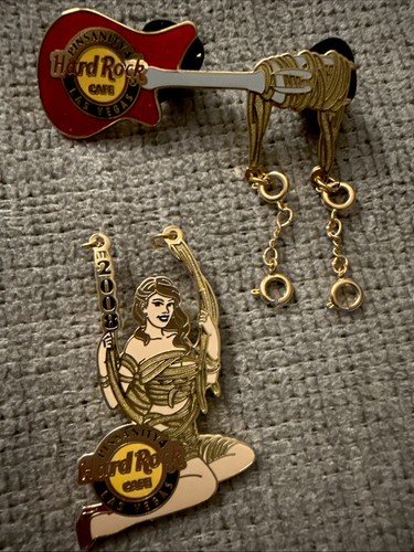 Hard rock cafe pins las - rock,