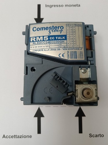 Gettoniera elettronica rm5 - gettoniera,