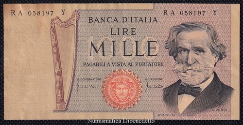Repubblica italiana 1000 - italiana,