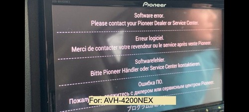 Scheda pioneer avh 4200nex - scheda, sd