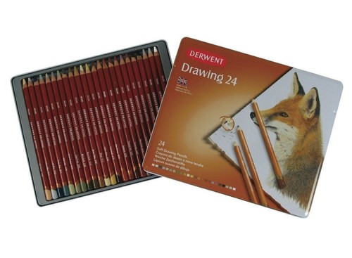 Derwent drawing set matite - 24,
