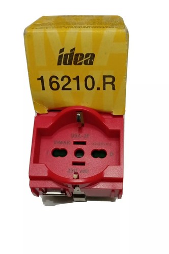 Presa schuko trivalente 16a - presa,