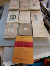 10 Libri scolastici Ventennio