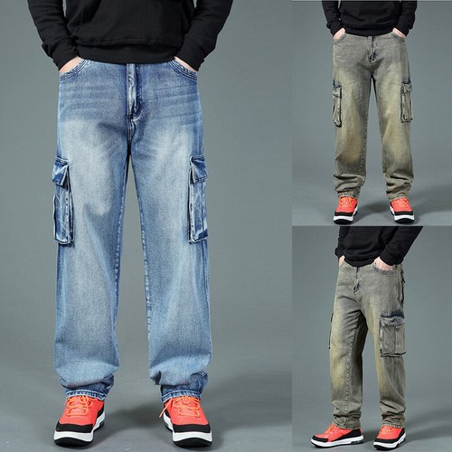 Jeans uomo loose distressed - jeans,