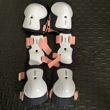 OXELO set 3 protezioni ingranaggi protettivi ginocchio gomito e polso