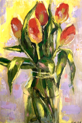 Quadro olio tela moderno - tela,
