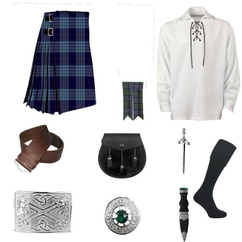 Scottish men kilt outfitt - scottish, men's