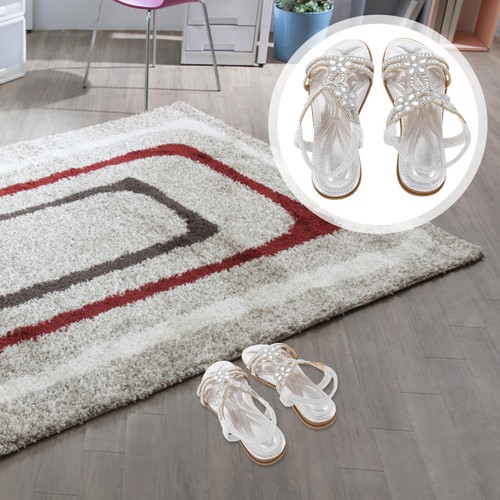 Paio sandali con strass - 1, di