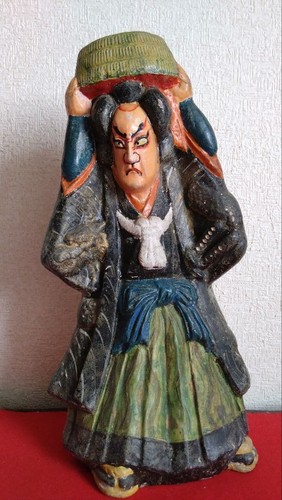 Statua antica ceramica - , samurai