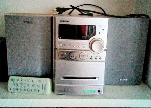 Mini stereo sony micro fi - sony, hi-fi