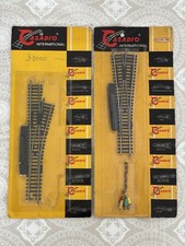 Set 2 Scambi Deviatoi Casadio Confezione Originale Primo Anni ‘70 Scala H0