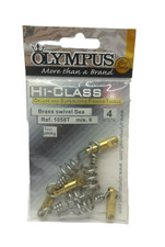 OLYMPUS - 4 Moschettoni Traina Extreme Big Fish - Ref. 1058T - Mis. 6 - CD633