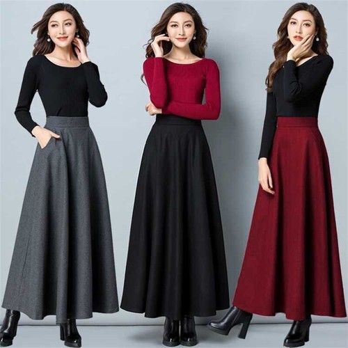 Donna simil lana gonna tartan - donna,