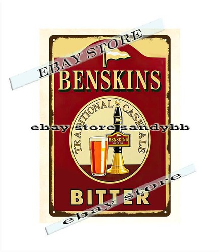 Insegna latta metallo - , benskins