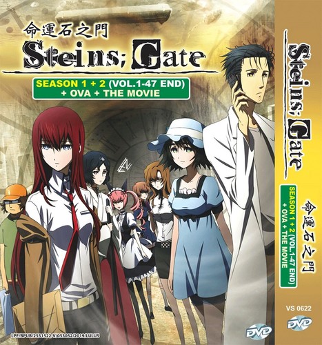 Dvd anime steins gate - dvd, season