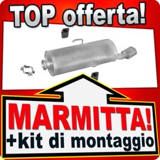 Silenziatore Posteriore per