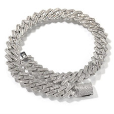 Collana catena maglia cubana