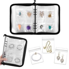 LEMESO Portagioie da Viaggio Rotolo Portagioielli Porta Gioielli da (V9u)