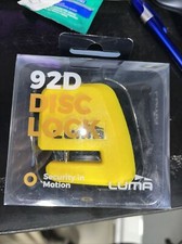 BLOCCADISCO ANTIFURTO MOTO LUMA ENDURO 92D BLU + ASTUCCIO