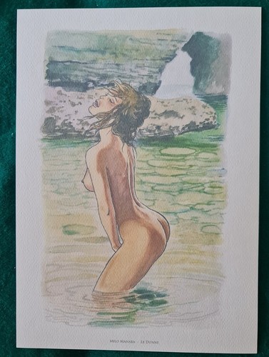 Manara stampa non firmata - manara,