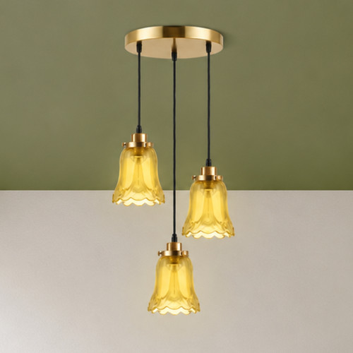 Lampada sospensione vintage - a,