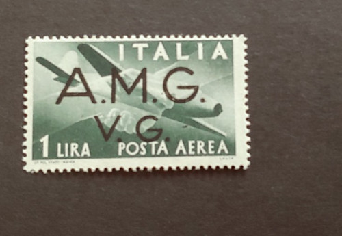 Posta aerea g 1 lira - a.m.g.,