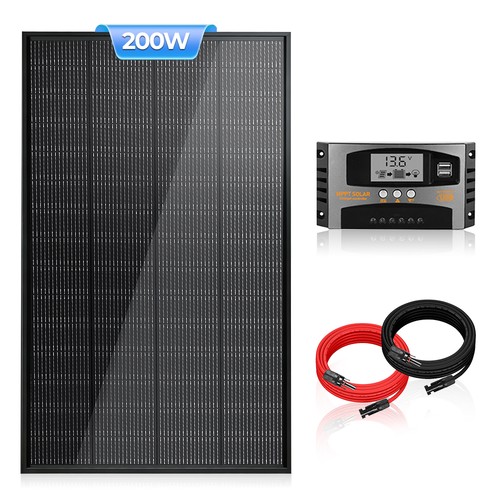Kit pannello solare 200w etfe - kit,