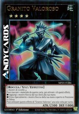 GRANITO VALOROSO • (Gallant Granite) • Ultra R • MP25 IT286 • 1Ed • Yugioh!