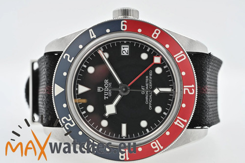 Tudor heritage black bay - black, gmt