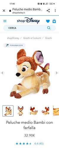 Disney peluches originali - disney,