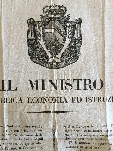 Decreto istituzione convitto - decreto,