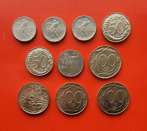 Monete fdc diverse - 10, 50