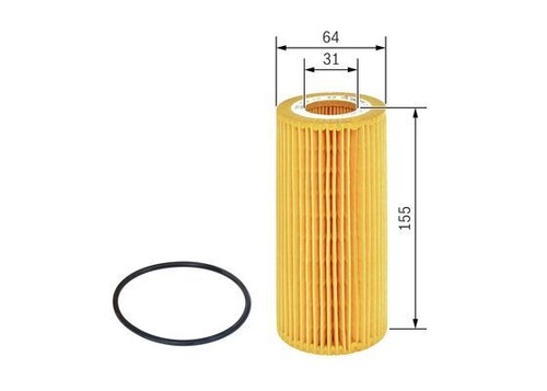 Filtro olio bosch f026407021 - filtro,