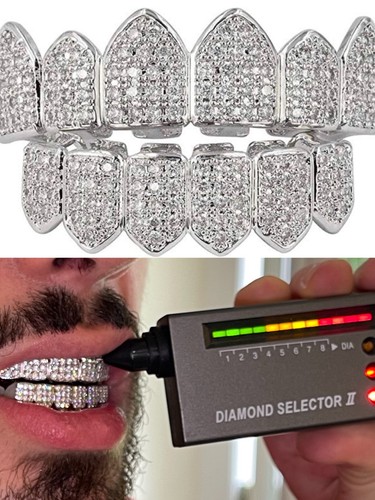 Moissanite grillz supera - grillz, test