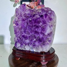 Esemplare di cristallo grotta quarzo ametista bella naturale 27,8 libbre