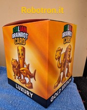 Box 20 Bustine  ITALIAN BRAINROT CARD le Cards Ufficiali del Brain GOLD EDITION