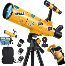 Telescopio Astronomico Professionale 80/500mm Rifrattore Portatile con Treppiede